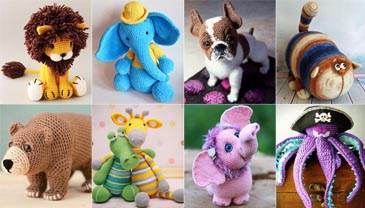 2019 Çok Güzel 100 Tane Amigurumi Hayvanlar Modelleri