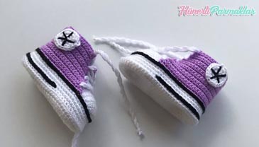 Converse Bebek Patiği Yapılışı