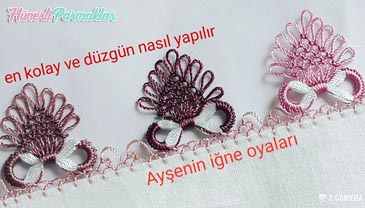 Sonsuzluk İğne Oyası Yapımı