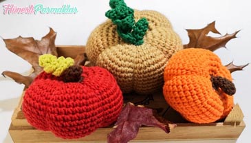 Tığ İle Amigurumi Kabak Yapılışı